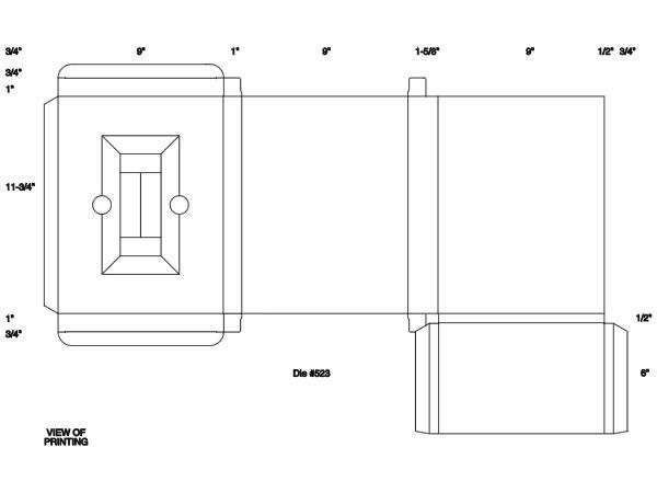 Cassette Tape Box Template from www.volpepackaging.com